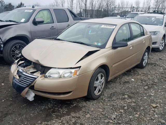1G8AJ55F47Z134862 - 2007 SATURN ION LEVEL GOLD photo 2