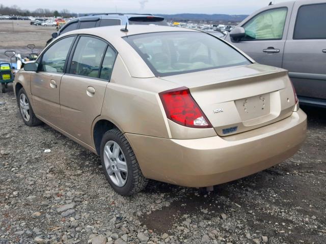 1G8AJ55F47Z134862 - 2007 SATURN ION LEVEL GOLD photo 3