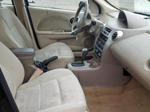 1G8AJ55F47Z134862 - 2007 SATURN ION LEVEL GOLD photo 5