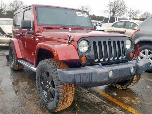 1J4GA5D15BL557980 - 2011 JEEP WRANGLER S RED photo 1