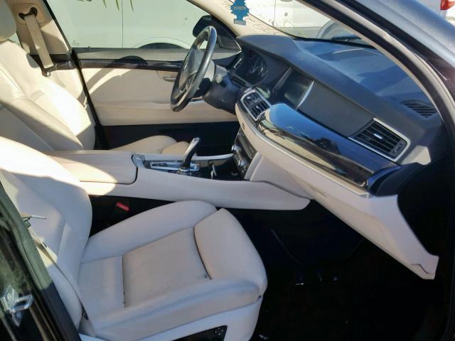 WBASN4C51AC208412 - 2010 BMW 550 GT BLACK photo 5