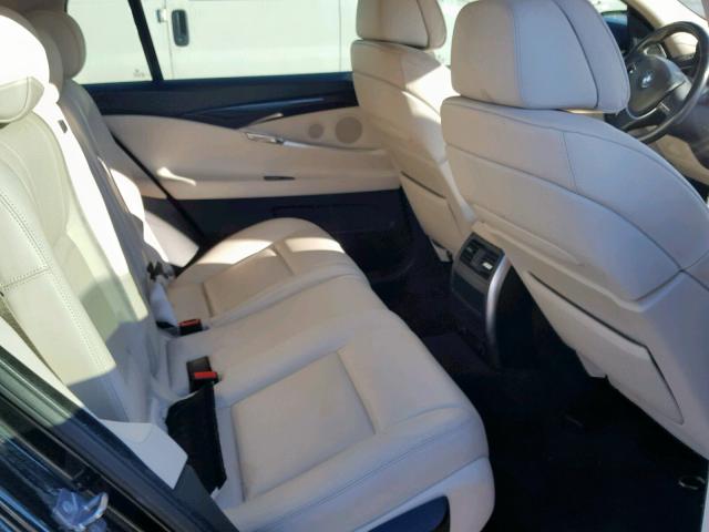 WBASN4C51AC208412 - 2010 BMW 550 GT BLACK photo 6