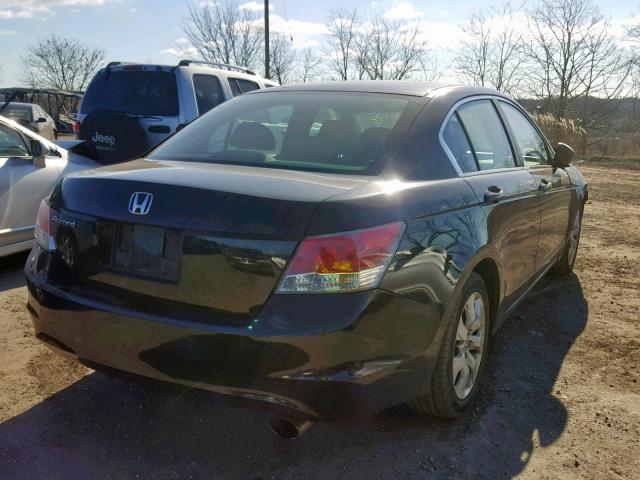 1HGCP2F72AA111848 - 2010 HONDA ACCORD EX შავი ფოტო 4