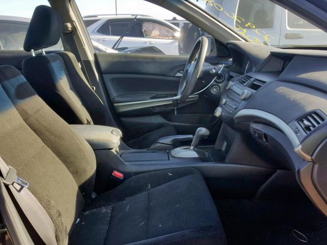 1HGCP2F72AA111848 - 2010 HONDA ACCORD EX შავი ფოტო 5