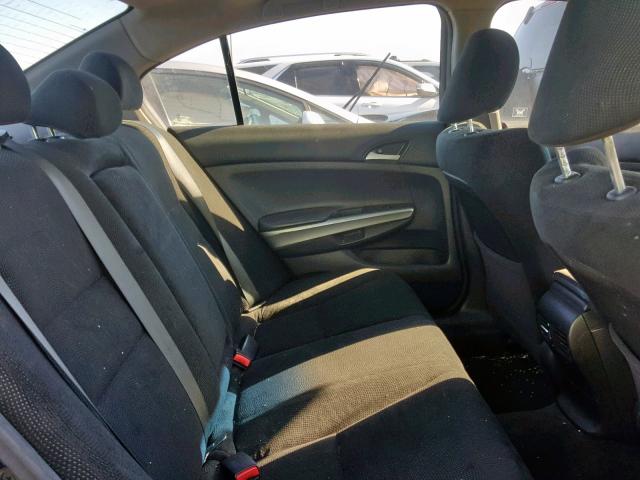 1HGCP2F72AA111848 - 2010 HONDA ACCORD EX შავი ფოტო 6