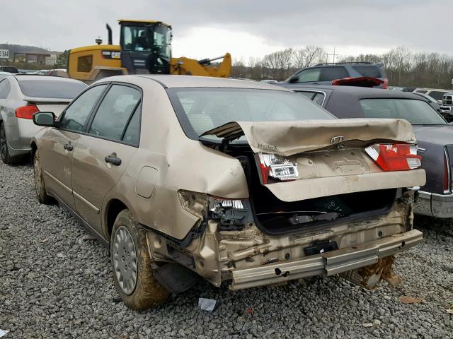 1HGCM56145A128968 - 2005 HONDA ACCORD DX GOLD photo 3