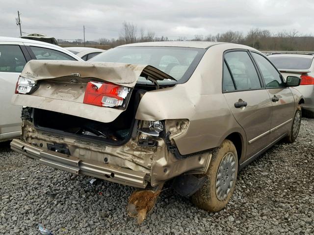 1HGCM56145A128968 - 2005 HONDA ACCORD DX GOLD photo 4