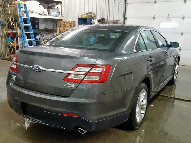 1FAHP2E85HG114755 - 2017 FORD TAURUS SEL GRAY photo 4