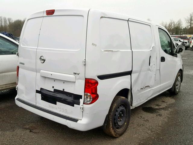 3N6CM0KN7HK696299 - 2017 NISSAN NV200 2.5S WHITE photo 4