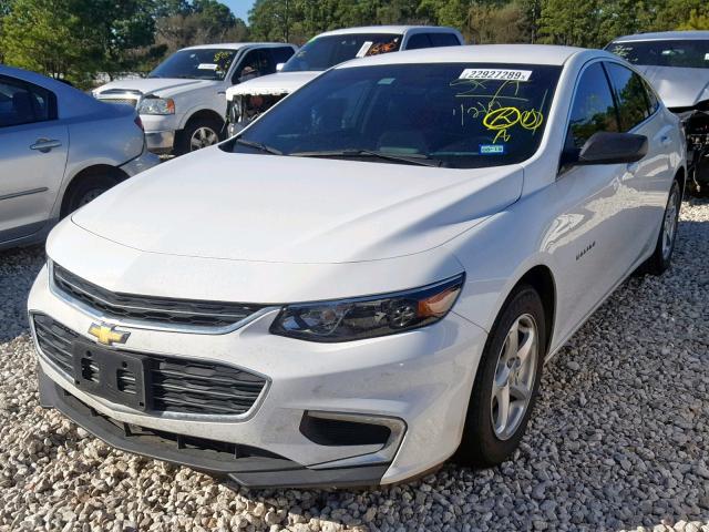 1G1ZB5ST6HF165249 - 2017 CHEVROLET MALIBU LS Ağ foto 2