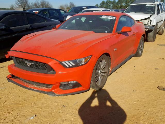 1FA6P8CF4G5309025 - 2016 FORD MUSTANG GT, ORANGE - price history 
