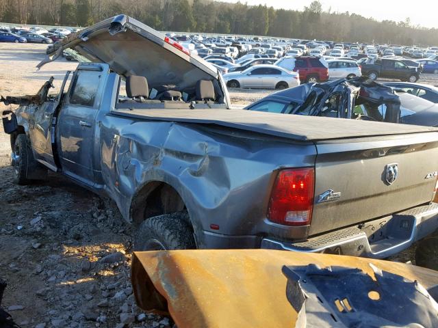 3D73Y4CL6BG505662 - 2011 DODGE RAM 3500 GRAY photo 3