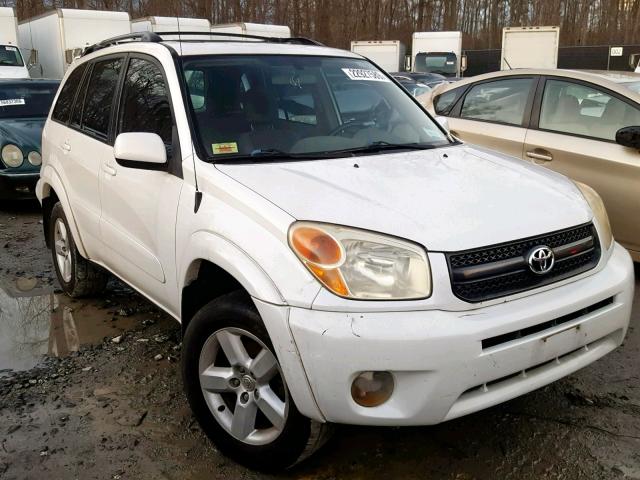 JTEHD20V950071893 - 2005 TOYOTA RAV4 WHITE photo 1