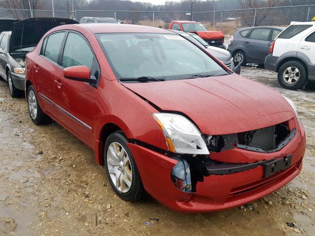 3N1AB6AP3BL608293 - 2011 NISSAN SENTRA 2.0 RED photo 1