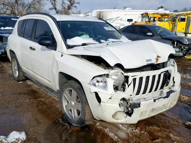 1J4FF47B29D137366 - 2009 JEEP COMPASS SP WHITE photo 1