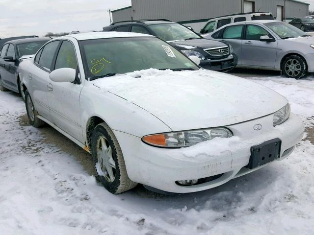 1G3NL52E11C154476 - 2001 OLDSMOBILE ALERO GL WHITE photo 1