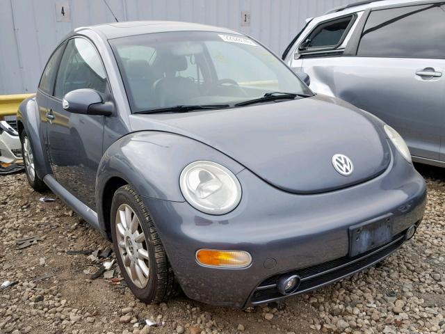 3VWCK31C35M405031 - 2005 VOLKSWAGEN NEW BEETLE GRAY photo 1