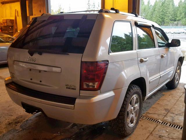 1J8HR68266C120578 - 2006 JEEP GRAND CHER SILVER photo 4