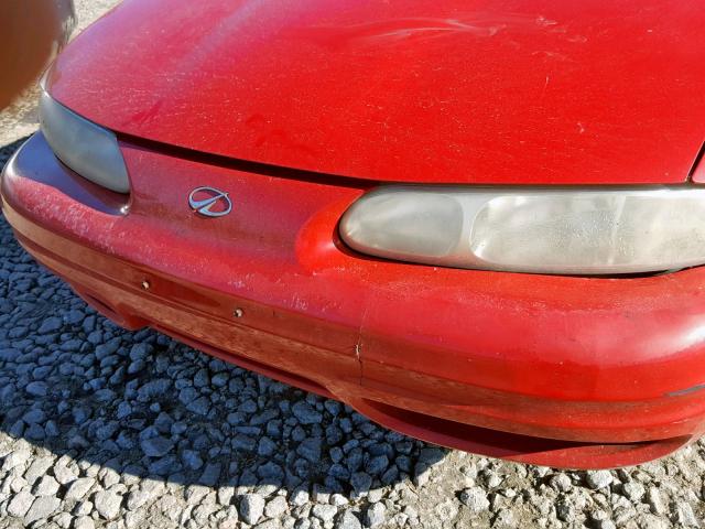 1G3NL52F83C190242 - 2003 OLDSMOBILE ALERO GL RED photo 9