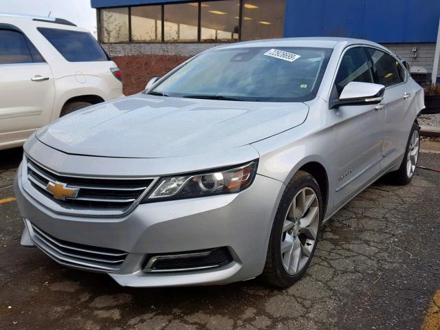 2G1145S34G9126674 - 2016 CHEVROLET IMPALA LTZ SILVER photo 2