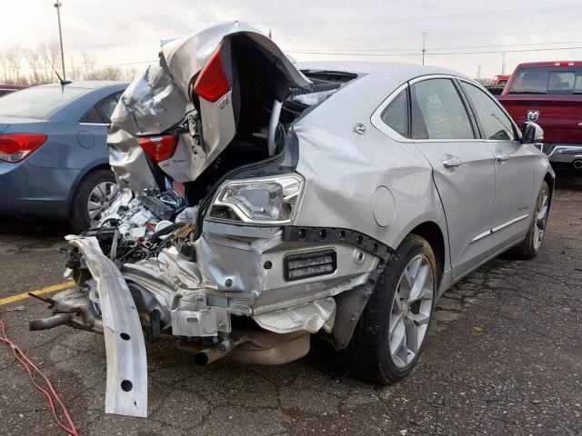 2G1145S34G9126674 - 2016 CHEVROLET IMPALA LTZ SILVER photo 4