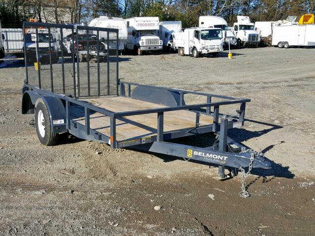 50PBU122XJL002228 - 2018 BELM TRAILER BLACK photo 1