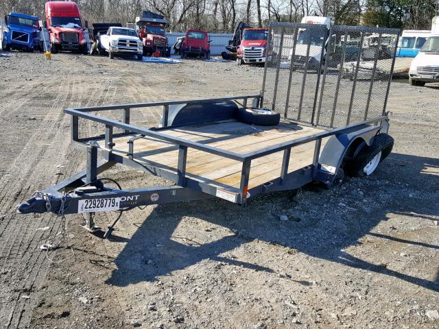 50PBU122XJL002228 - 2018 BELM TRAILER BLACK photo 2