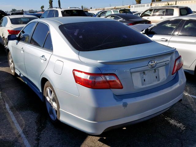 4T1BE46K47U660731 - 2007 TOYOTA CAMRY NEW BLUE photo 3