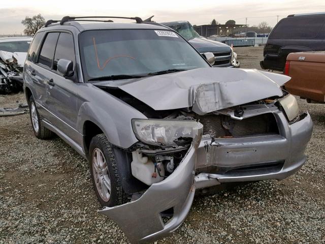 JF1SG66648H708970 - 2008 SUBARU FORESTER S Gümüş foto 1