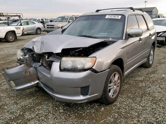 JF1SG66648H708970 - 2008 SUBARU FORESTER S Gümüş foto 2