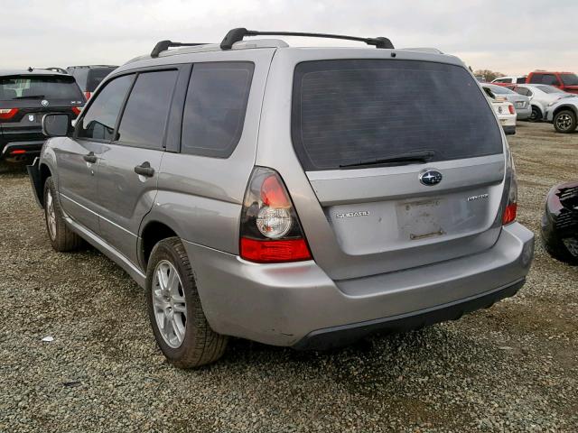 JF1SG66648H708970 - 2008 SUBARU FORESTER S Gümüş foto 3
