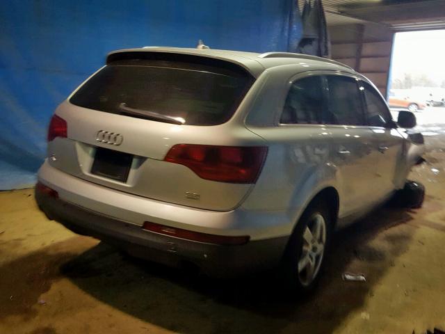 WA1AY74L19D013771 - 2009 AUDI Q7 3.6 QUA SILVER photo 4