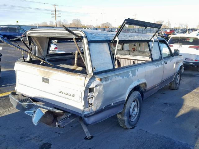 1B7GL26X9KS040851 - 1989 DODGE DAKOTA GRAY photo 4