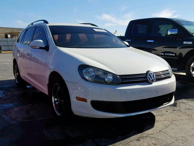 3VWPL7AJ4AM639015 - 2010 VOLKSWAGEN JETTA TDI WHITE photo 1