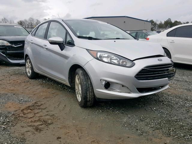 3FADP4BJ5FM223320 - 2015 FORD FIESTA SE SILVER photo 1