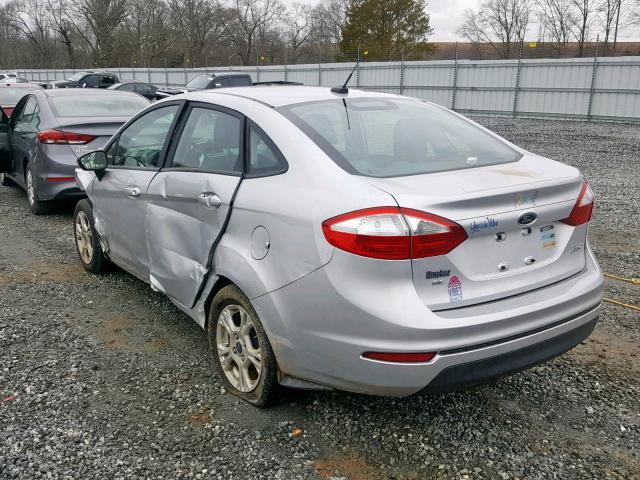 3FADP4BJ5FM223320 - 2015 FORD FIESTA SE SILVER photo 3