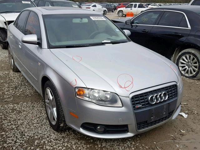 WAUAF78E18A076003 - 2008 AUDI A4 2.0T SILVER photo 1