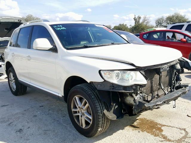 WVGBE77L89D005242 - 2009 VOLKSWAGEN TOUAREG 2 WHITE photo 1