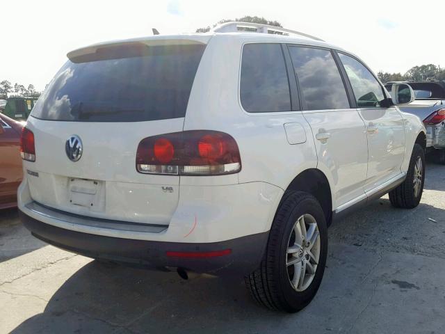 WVGBE77L89D005242 - 2009 VOLKSWAGEN TOUAREG 2 WHITE photo 4