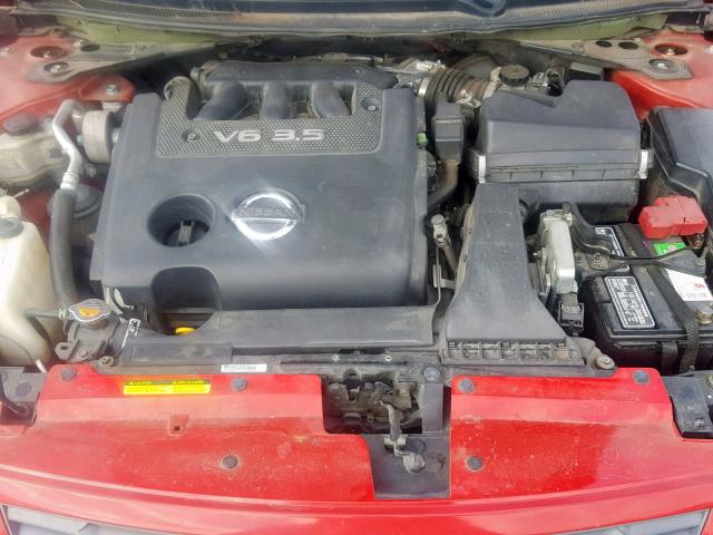 1N4BL24E48C220808 - 2008 NISSAN ALTIMA 3.5 RED photo 7