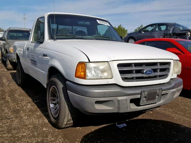 1FTYR10D22PA44030 - 2002 FORD RANGER WHITE photo 1