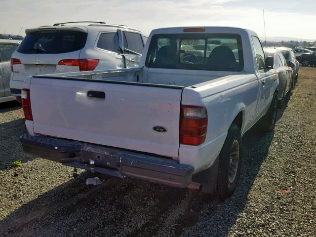 1FTYR10D22PA44030 - 2002 FORD RANGER WHITE photo 4