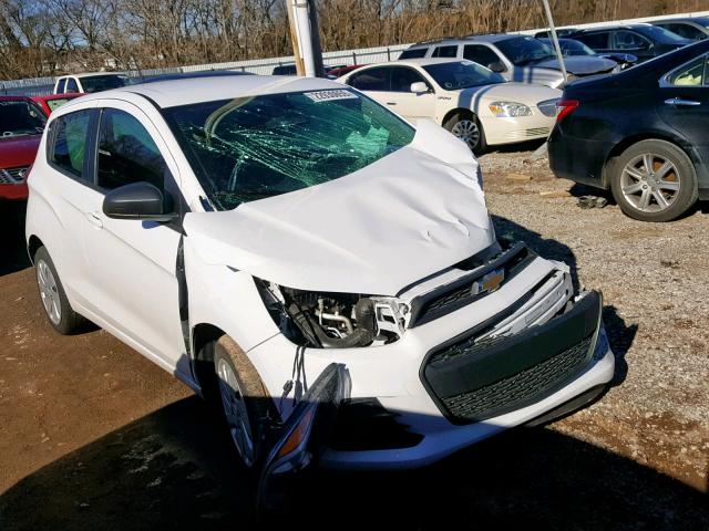 KL8CB6SA0JC432628 - 2018 CHEVROLET SPARK LS WHITE photo 1