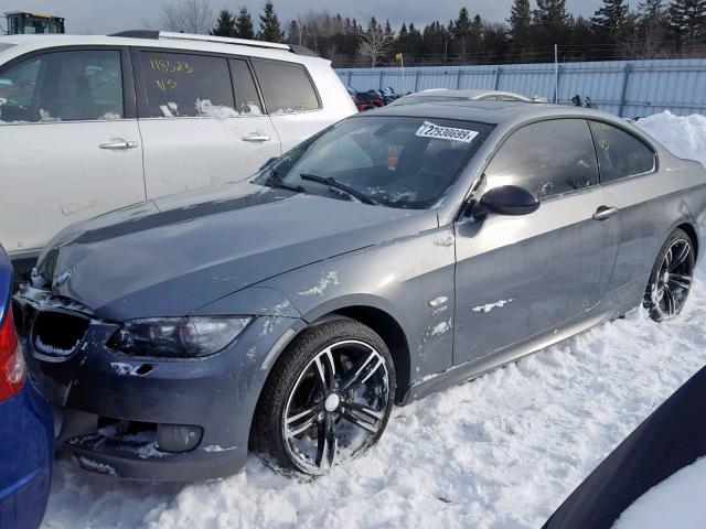 WBAWC73599E068716 - 2009 BMW 335 XI GRAY photo 2