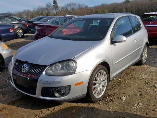 WVWEV71K76W111327 - 2006 VOLKSWAGEN NEW GTI SILVER photo 2