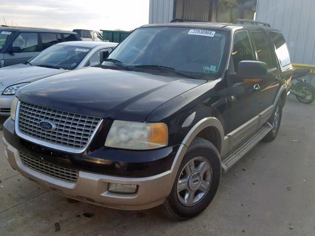 1FMPU17586LA04164 - 2006 FORD EXPEDITION BLACK photo 2