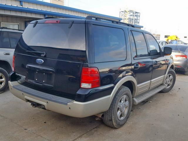 1FMPU17586LA04164 - 2006 FORD EXPEDITION BLACK photo 4