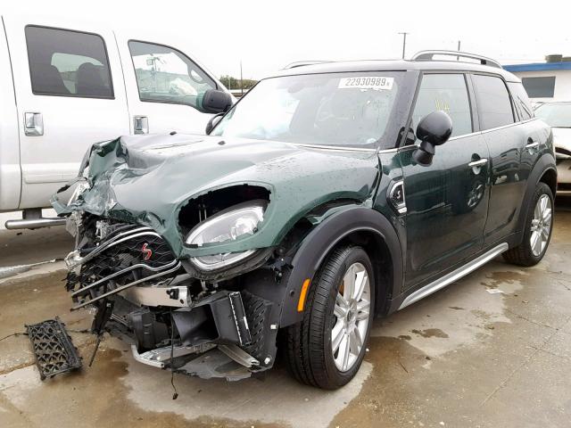 WMZYT3C37J3E00061 - 2018 MINI COOPER S C GREEN photo 2