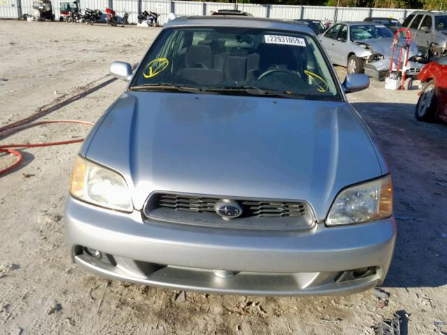 4S3BE635537208357 - 2003 SUBARU LEGACY L SILVER photo 9