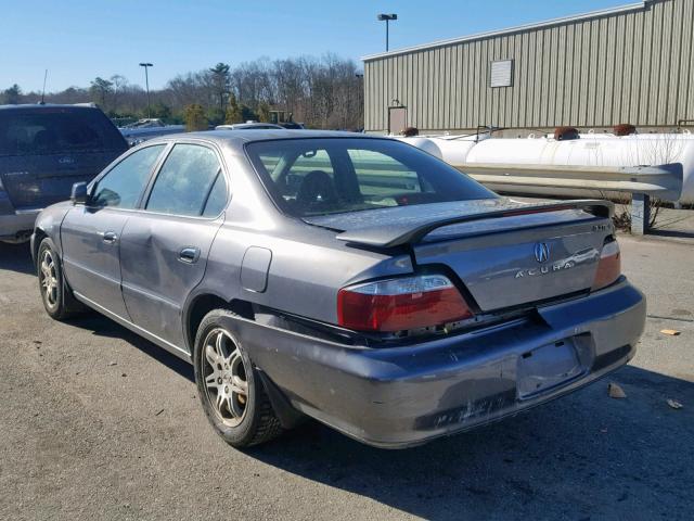 19UUA56893A085686 - 2003 ACURA 3.2TL TYPE GRAY photo 3